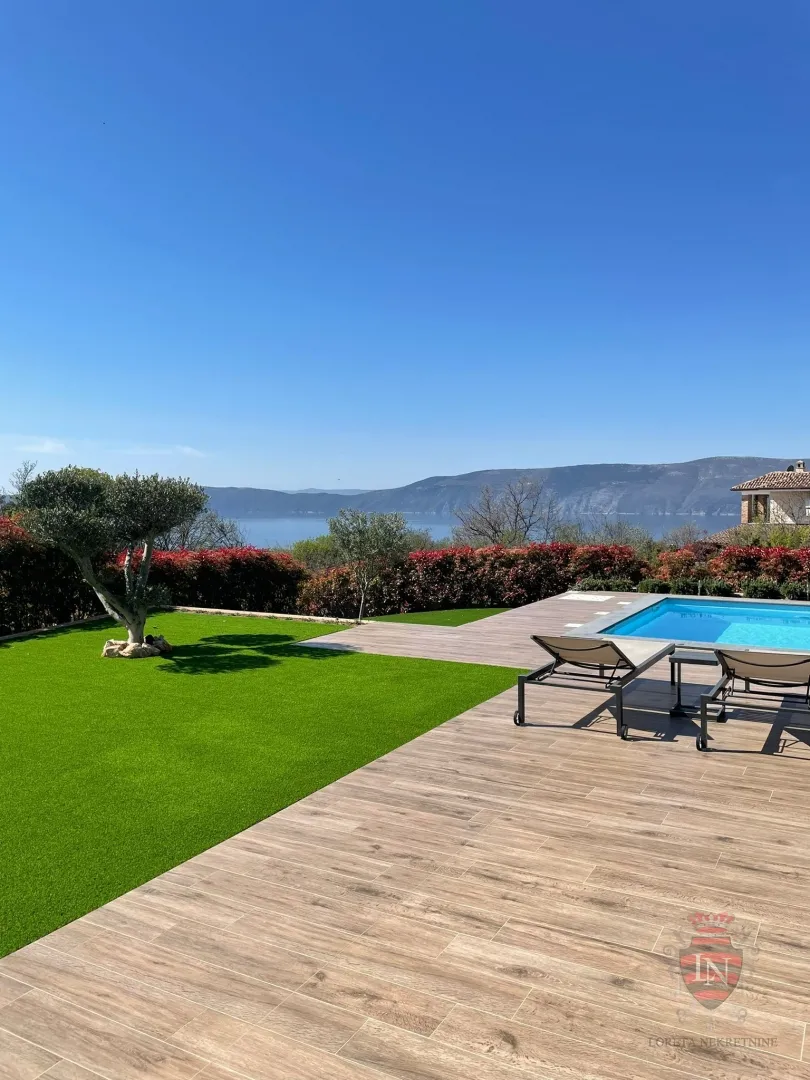 luksuzna vila 179 m2 s bazenom + okućnica, otok krk - slika 3