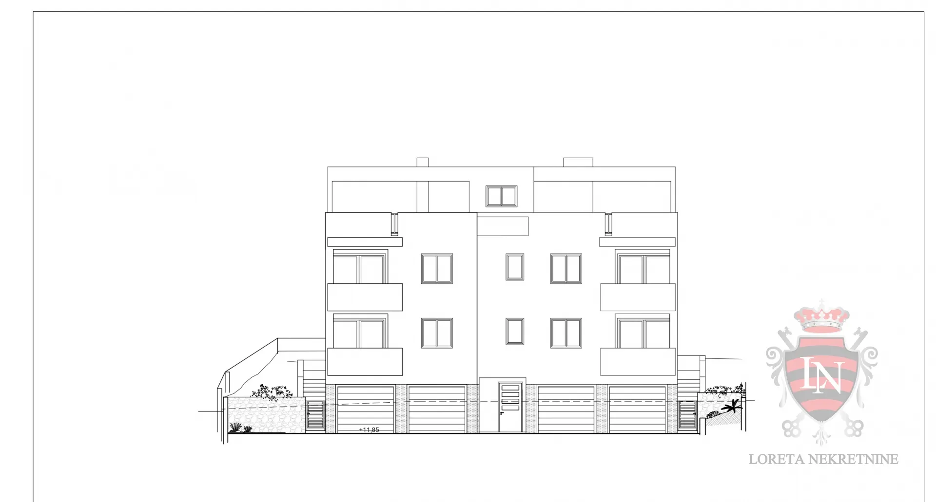 stan 2 novogradnja 204,03 m2, ražanac - slika 14