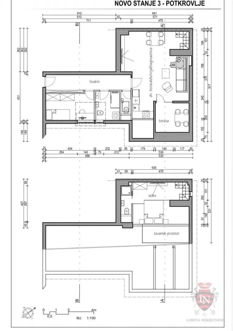 prostor centar, park zrinjevac 75 m2 - slika 27