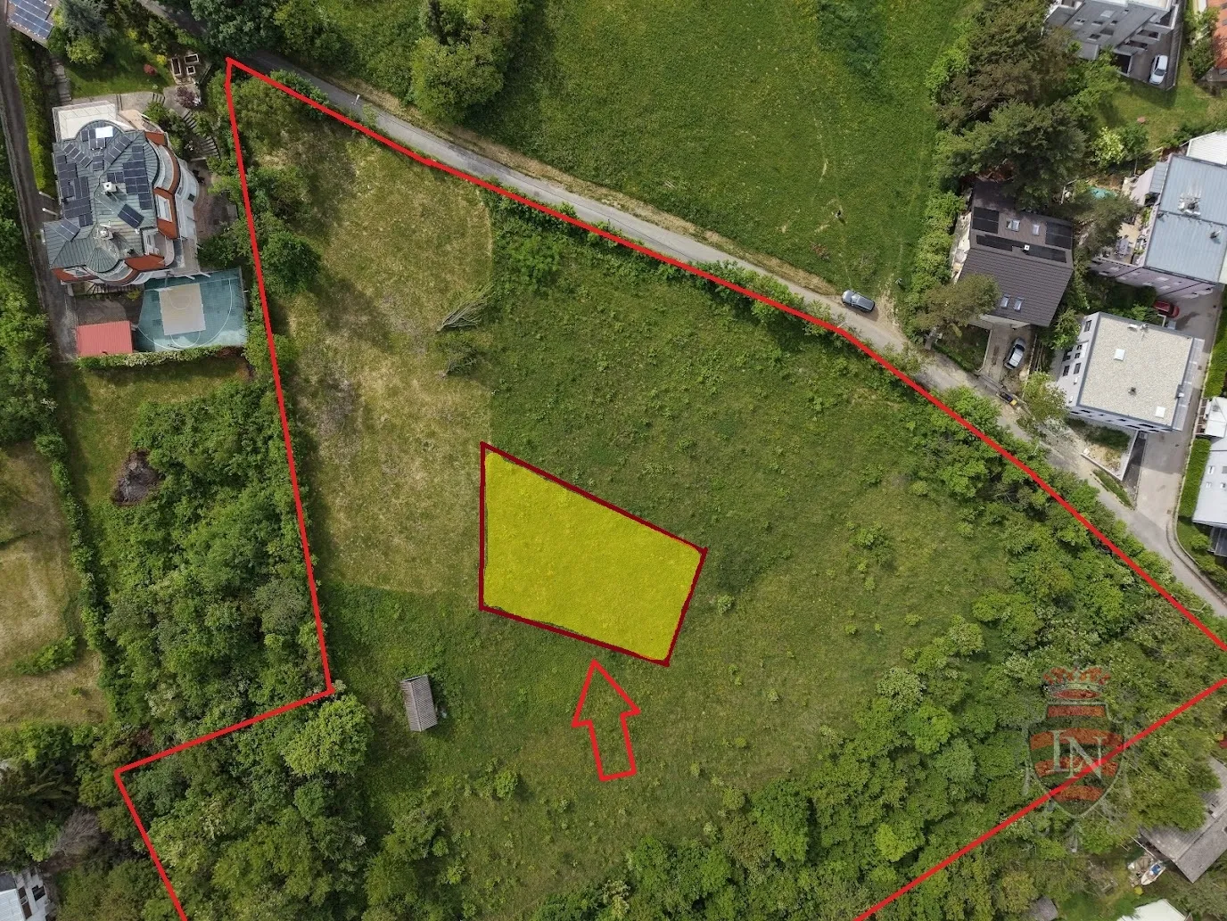 mikulići — građevinsko zemljište 702 m² | pravilan oblik, pogled i 160 €/m² - slika 10