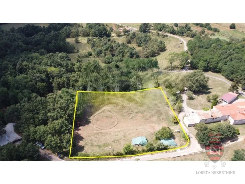 građevinsko zemljište 4300 m2, pićan, istra - slika 3