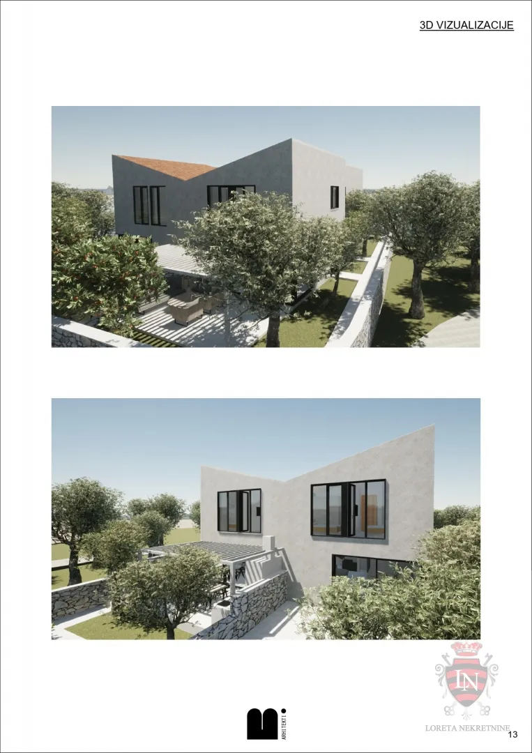 zemljište s projektom i dozvolom oko 700 m2, pelješac - slika 38