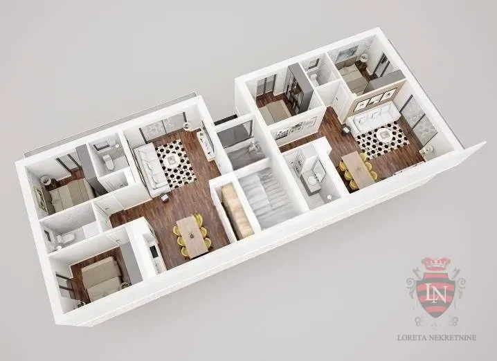 stan umag 72 m2, novogradnja s pogledom na more - slika 23