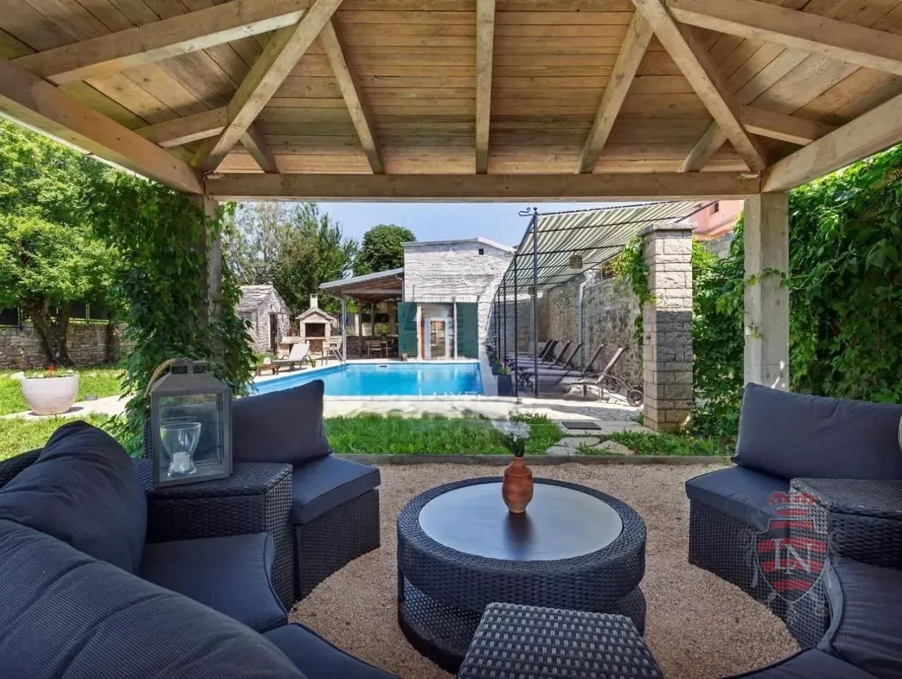 kamena kuća s bazenom 280 m2, gračišće, istra - slika 19