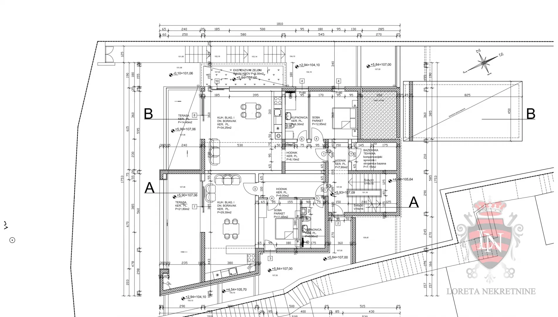 novogradnja nuncijata s3, 78 m2 - slika 31