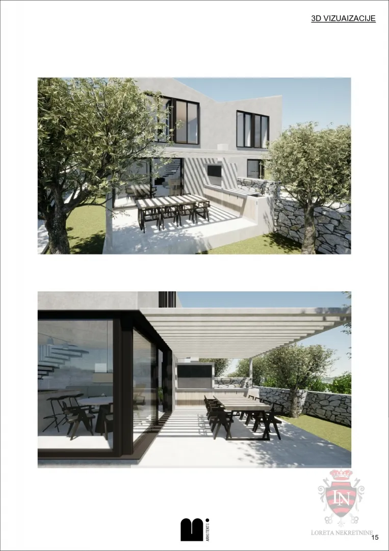 zemljište s projektom i dozvolom oko 700 m2, pelješac - slika 40