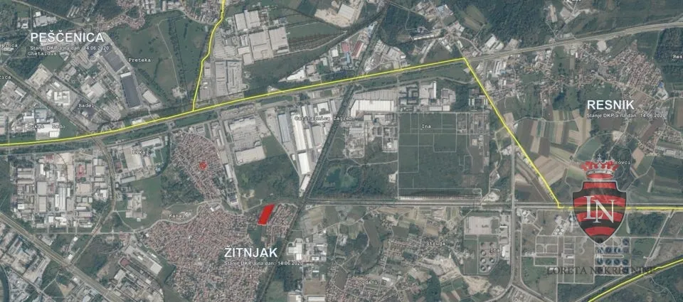 razvojna lokacija uz slavonska avenija | 8.308 m² | m1 / m2 | pravilan oblik | mogućnost okrupnjavanja - slika 35