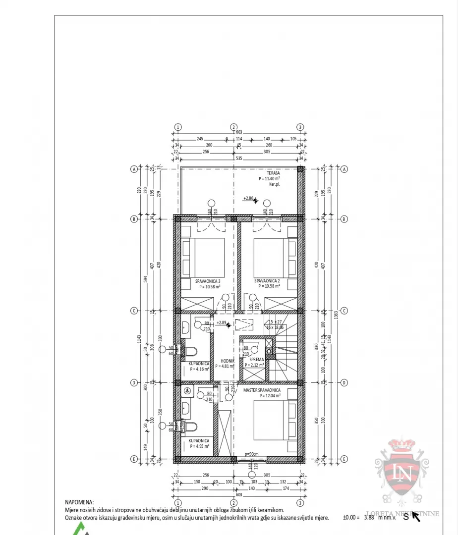 zemljište s projektom i dozvolom oko 700 m2, pelješac - slika 45