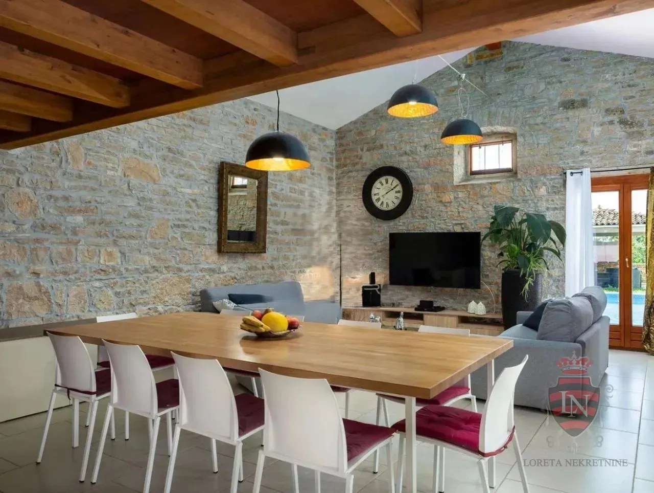 kamena kuća s bazenom 280 m2, gračišće, istra - slika 17