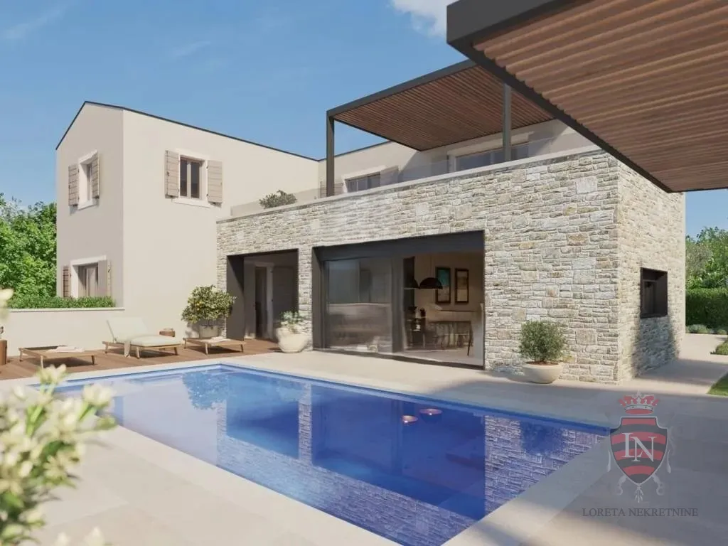 kamena kuća s bazenom tinjan, 150 m2 - slika 3