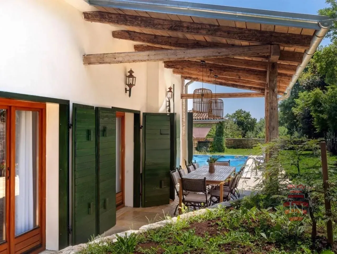 kamena kuća s bazenom 280 m2, gračišće, istra - slika 18