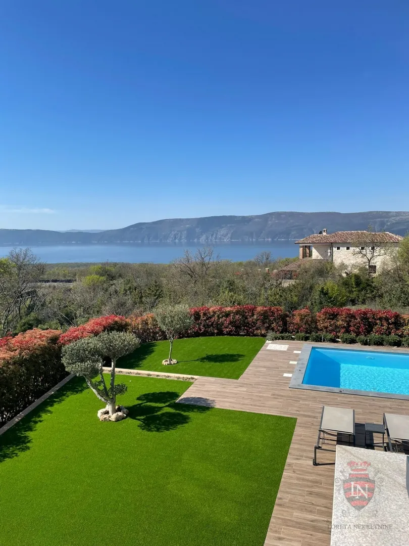 luksuzna vila 179 m2 s bazenom + okućnica, otok krk - slika 5