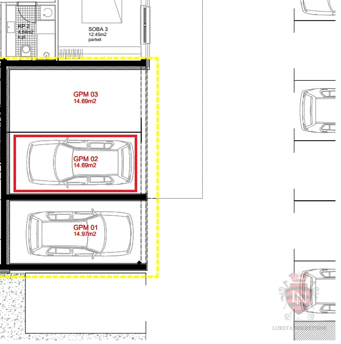 rudeš | moderan 3-soban stan u mirnoj ulici | terasa 32,79 m² | parking + spremište - slika 27