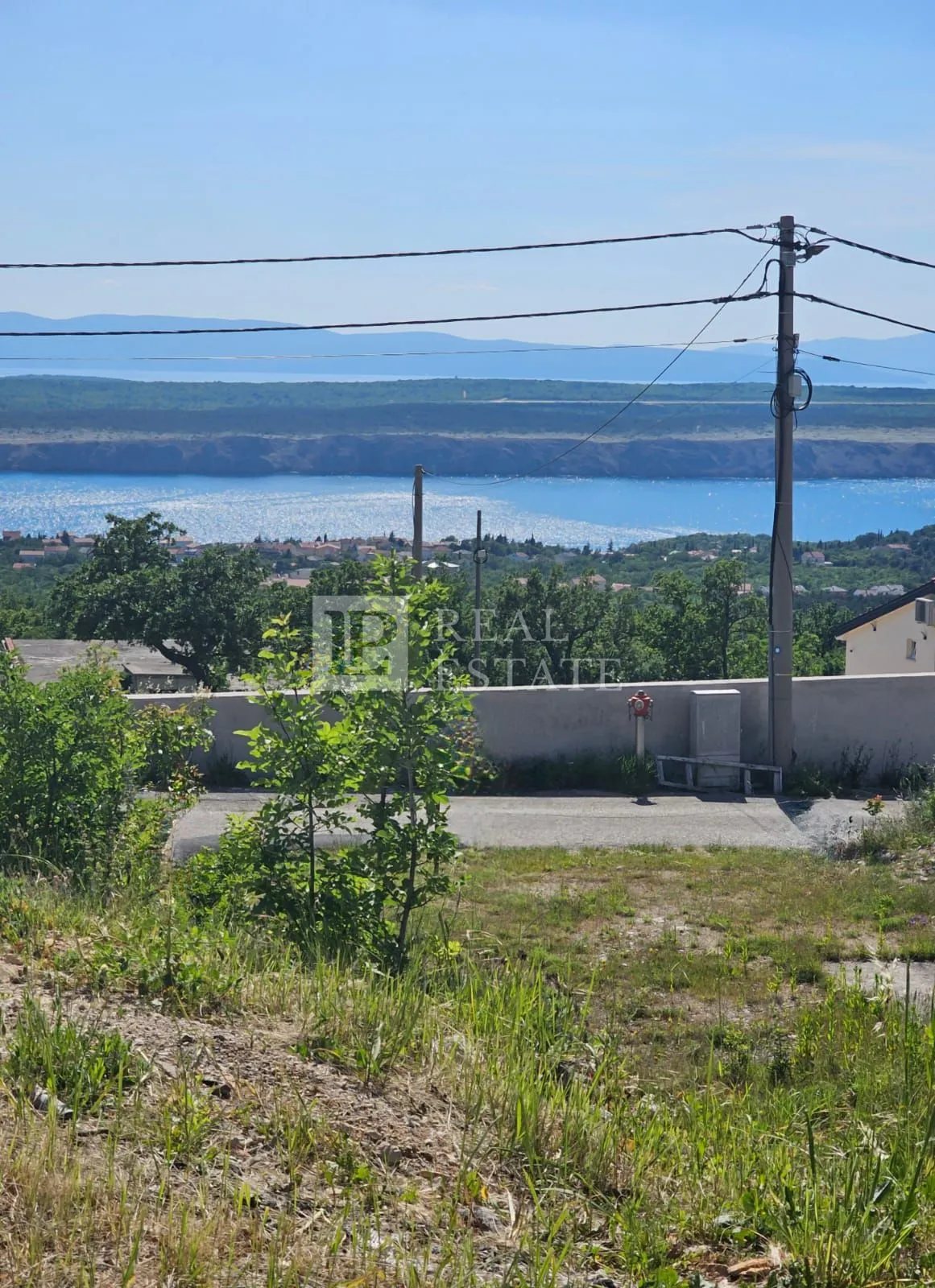 JADRANOVO - građevinsko zemljište s pogledom na more - Jadranovo, Crikvenica