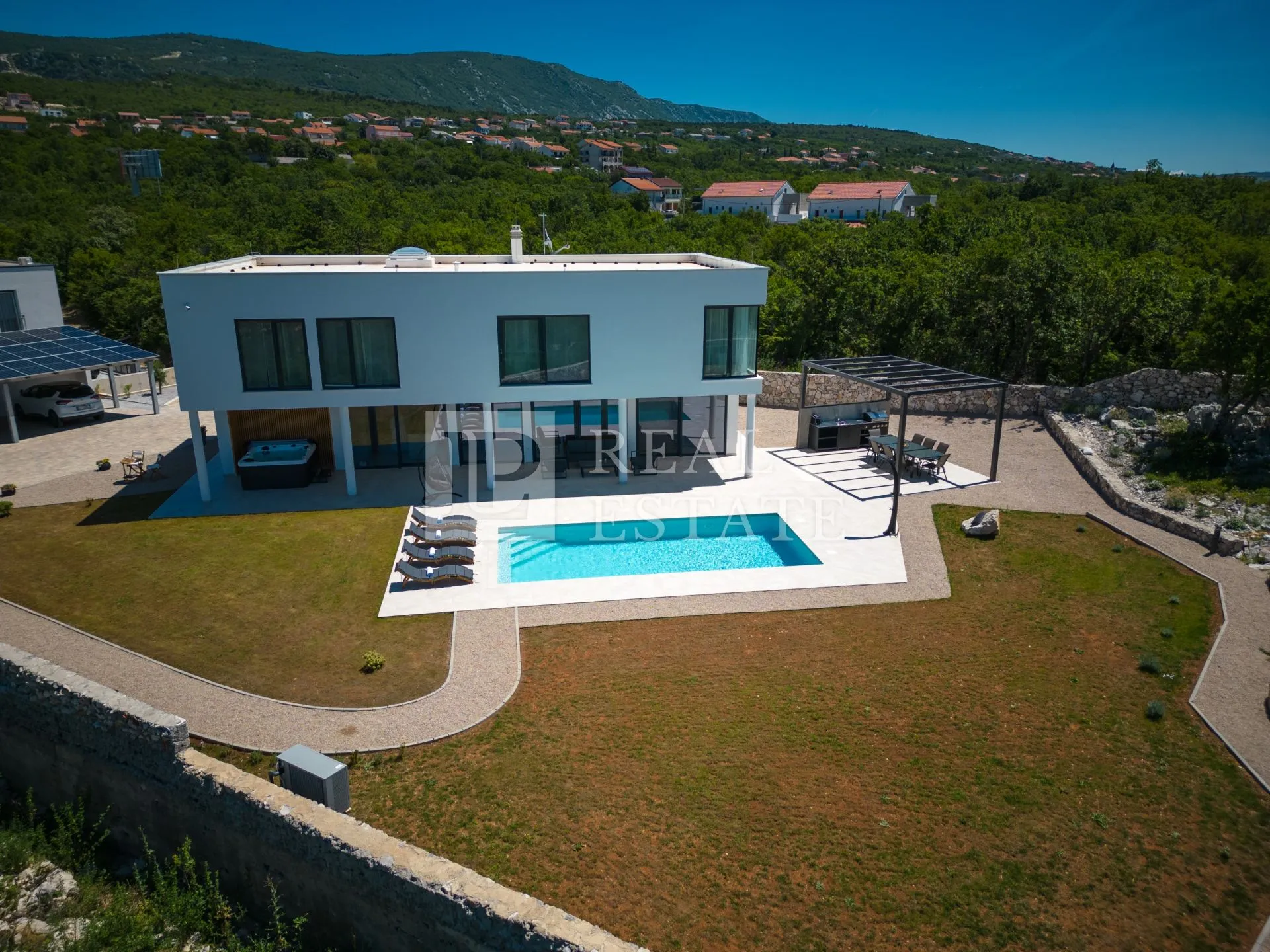 šmrika - luksuzna vila s bazenom i panoramskim pogledom na more - slika 3