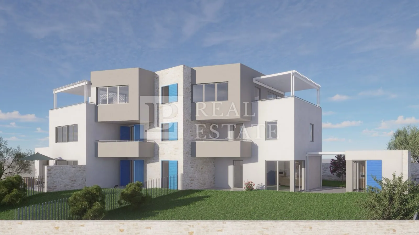 povile - trosobni stan s vrtom i ljetnom kuhinjom (novogradnja) - slika 8