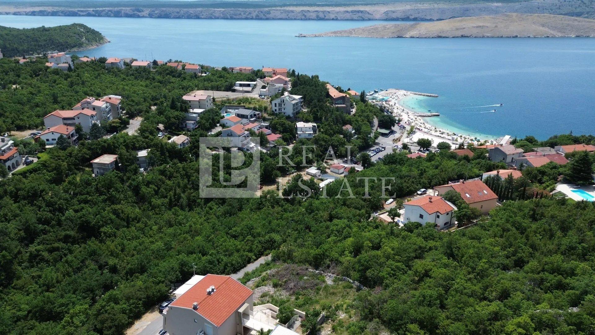 jadranovo - građevinsko zemljište 200 metara od mora - slika 2