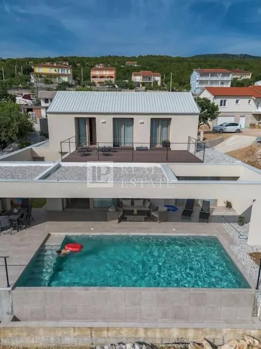 šmrika - moderna vila s bazenom - slika 2