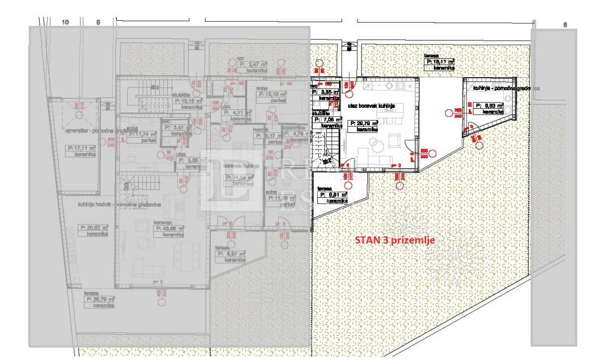 povile - stan s vrtom od 170 m2 u modernoj novogradnji - slika 13