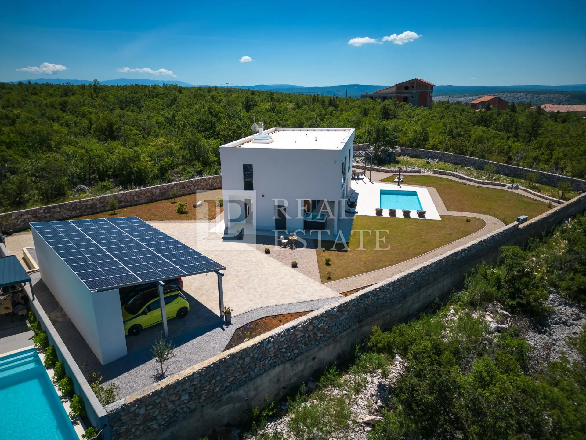 šmrika - luksuzna vila s bazenom i panoramskim pogledom na more - slika 5