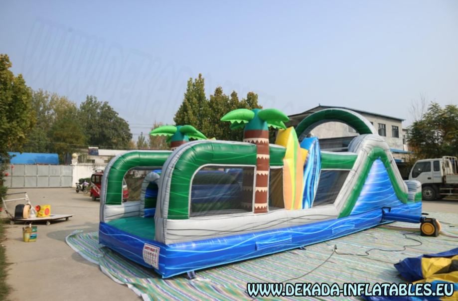 Poligon na napuhavanje Plaža - 10.5m x 3m- napuhanac - NOVO - Našice