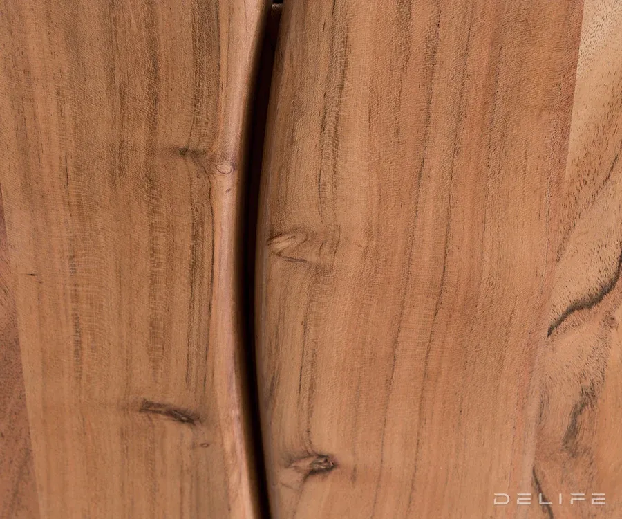 komoda live edge, 200x46cm, materijal: bagrem - slika 5