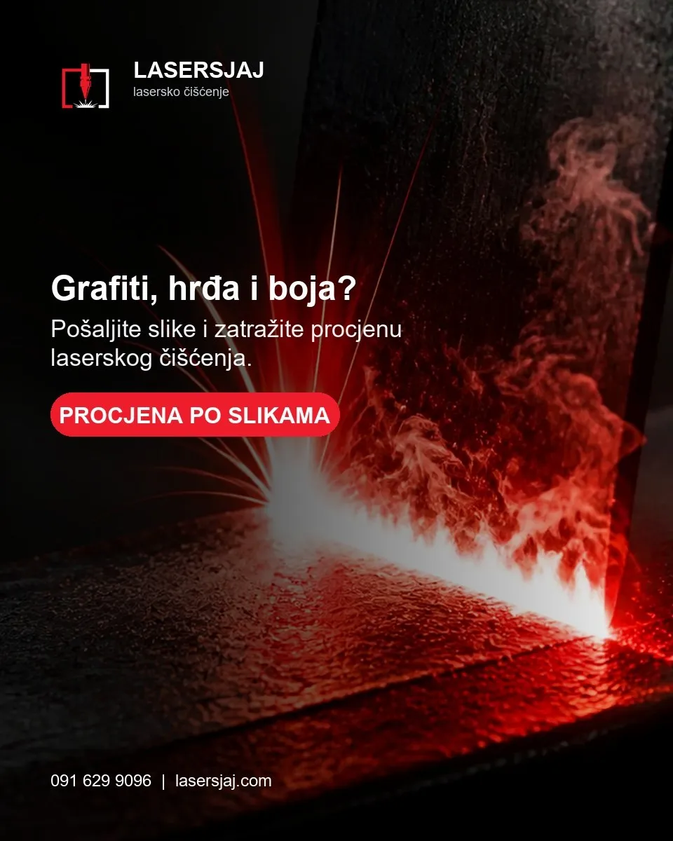 lasersko čišćenje i pjeskarenje – uklanjanje hrđe, boje i lakova - slika 3