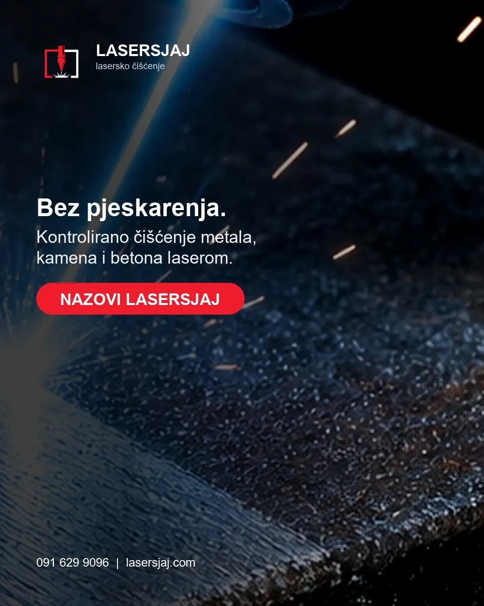 lasersko čišćenje i pjeskarenje – uklanjanje hrđe, boje i lakova - slika 2