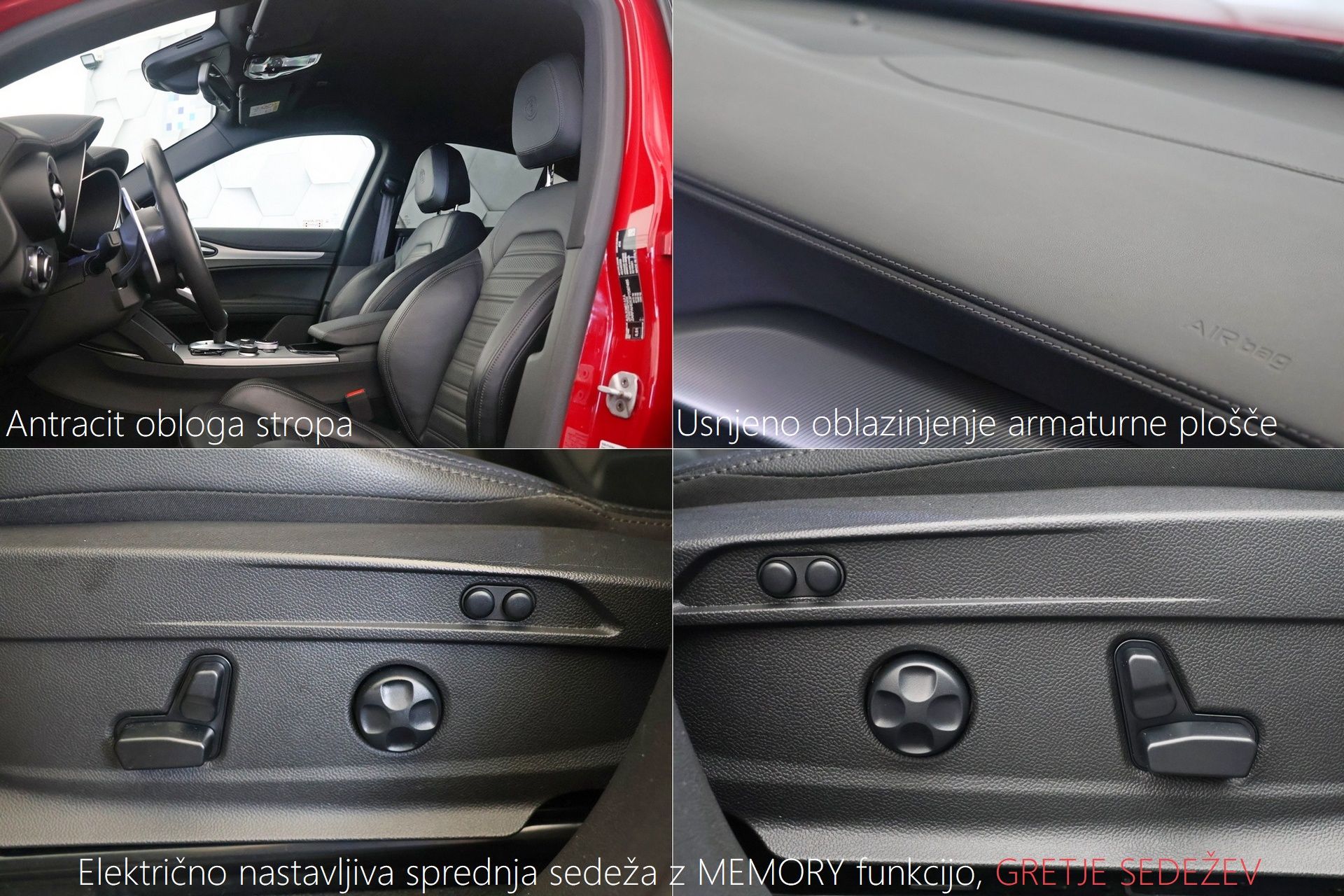 alfa romeo stelvio veloce 2.2 multijet q4 at8 210km matrix cockpit - slika 17