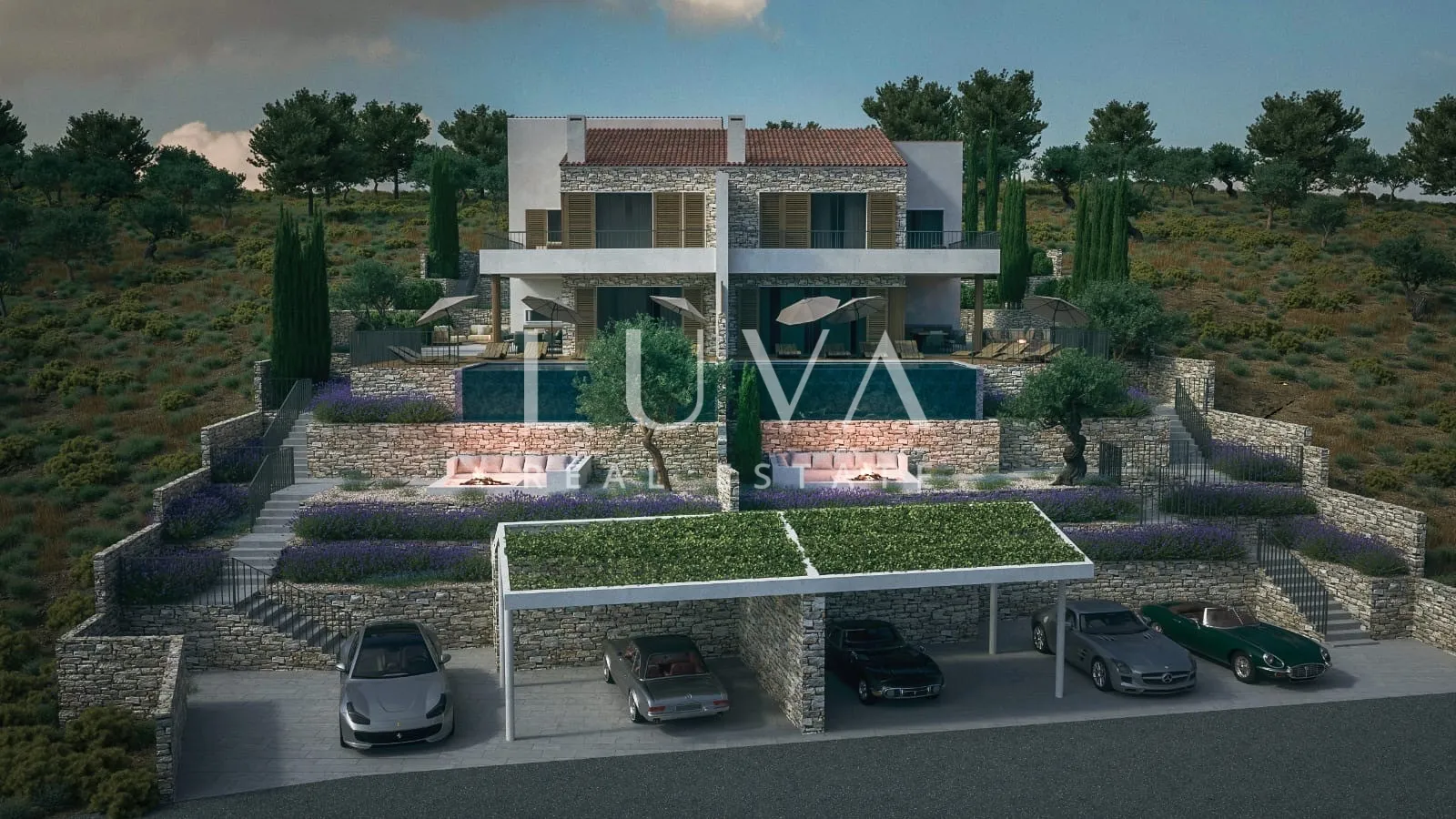 otok cres, martinšćica, luksuzna kuća s bazenom i predivnim pogledom na more, 267,48 m2 - slika 4
