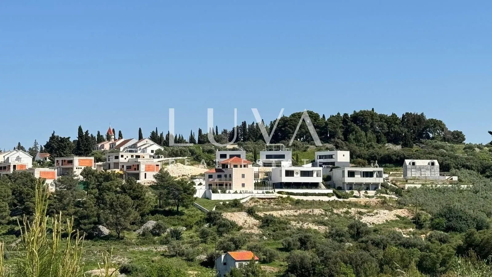 sutivan, otok brač, luksuzna kuća blizu mora u izgradnji na prodaju - slika 6