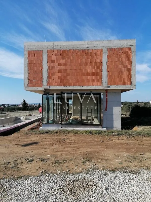 zadar, vrsi, luksuzna kuća u izgradnji na prodaju - slika 3