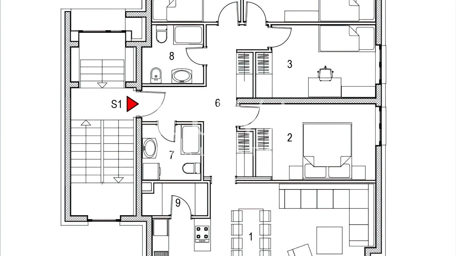 zagreb, dobri dol, luksuzna novogradnja 5s stan 121,93 m2 nkp - slika 7