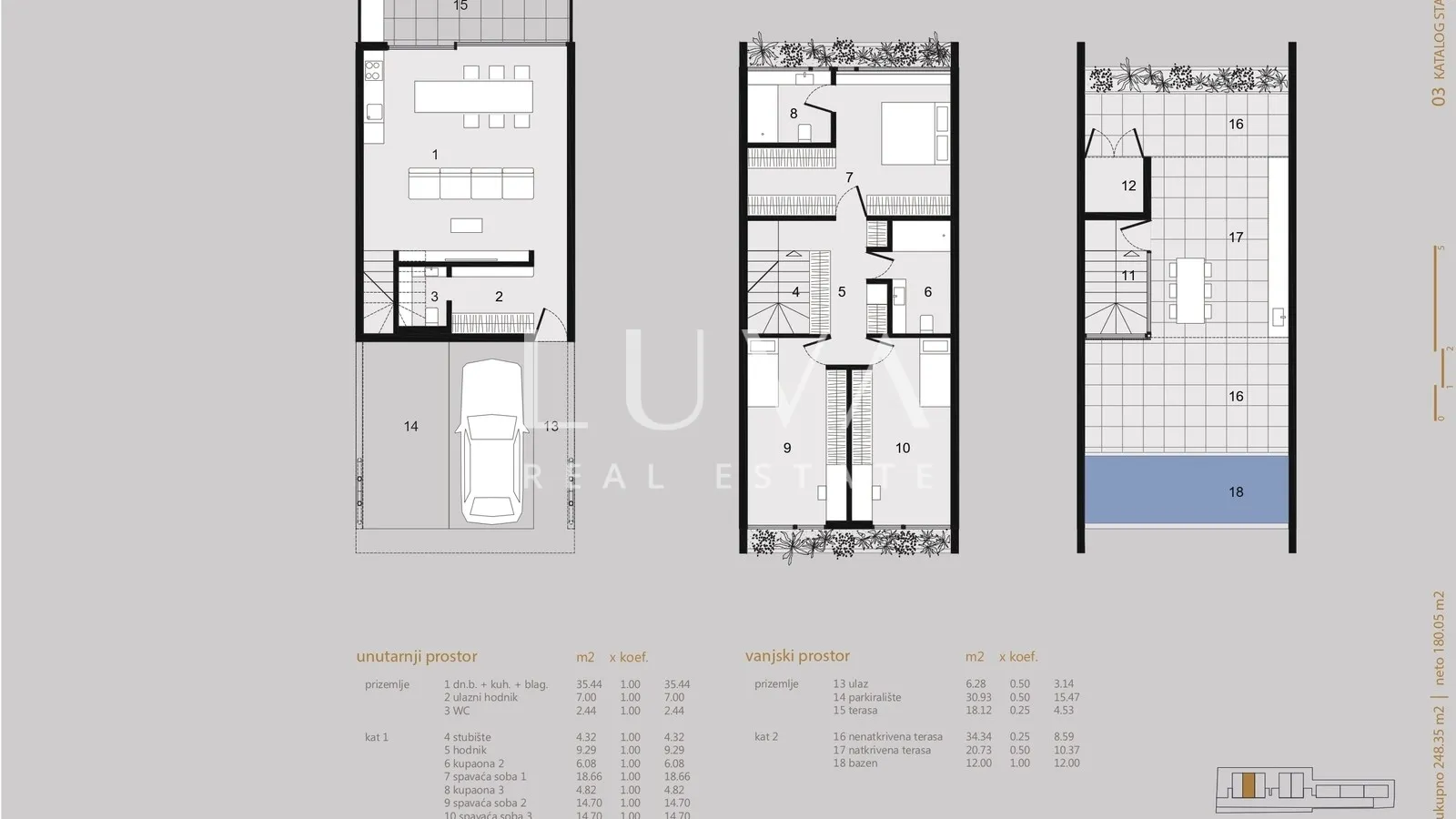 zadar, luksuzna novogradnja, 4s stan s 1.2 180,06m2 , prodaja - slika 8