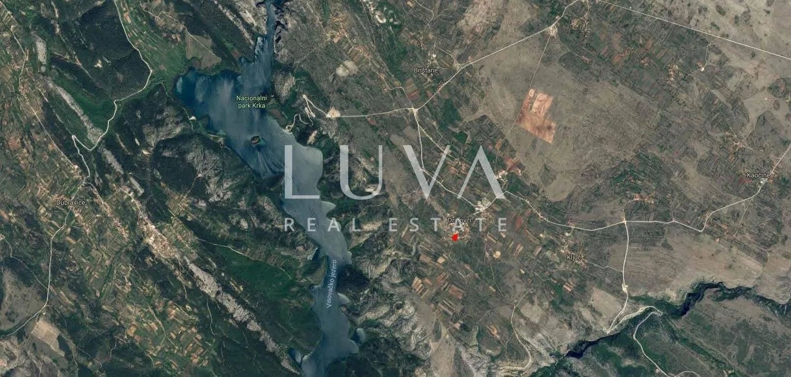 krka, drinovci, zemljište 4236 m2 s građevinskom dozvolom - slika 2