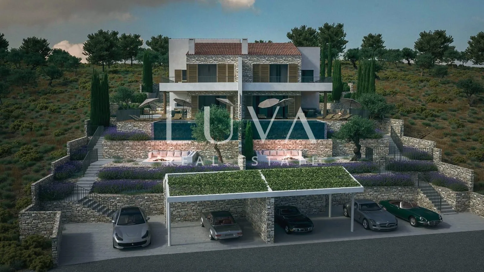 otok cres, martinšćica, luksuzna kuća s bazenom i predivnim pogledom na more, 267,48 m2 - slika 4