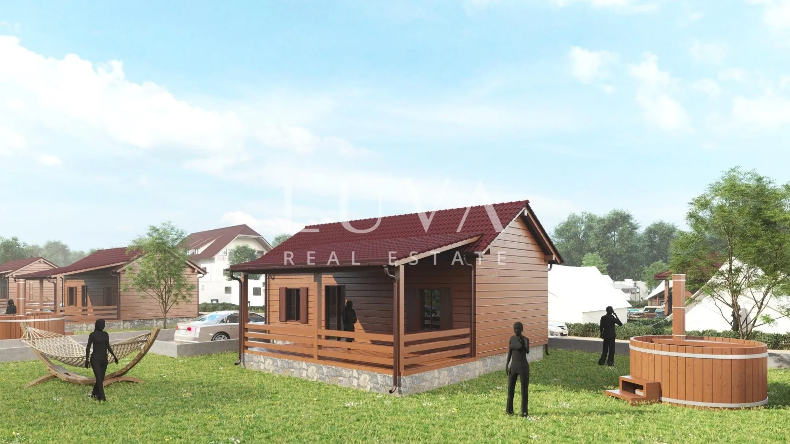 plitvička jezera, kompolje, investicijski projekt s građevinskim dozvolama i etno kućom, 27.840 m2 - slika 3