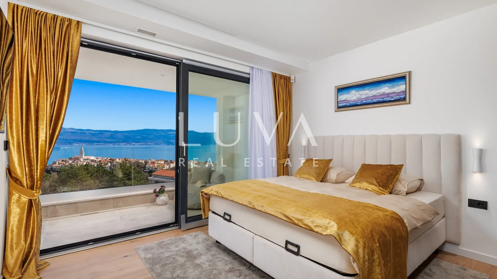krk, vrbnik, luksuzna vila s pogledom na more i bazenom, 265 m2 za prodaju - slika 9