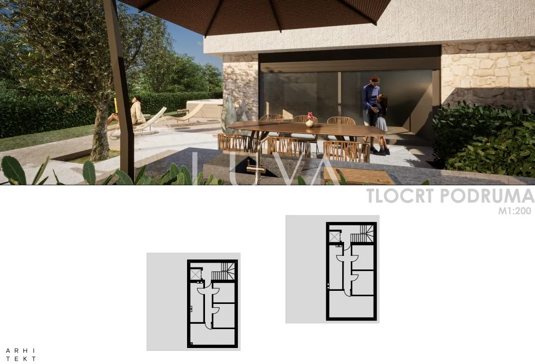 zadar, kožino, građ. zemljište 1582m2 s dozvolama, 100m od mora - slika 22