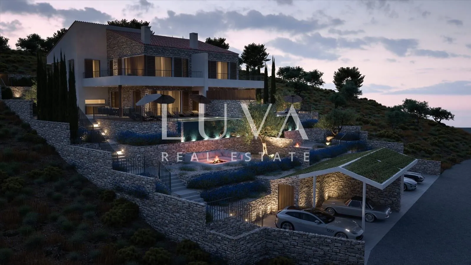 otok cres, martinšćica, luksuzna kuća s bazenom i predivnim pogledom na more, 267,48 m2 - slika 16