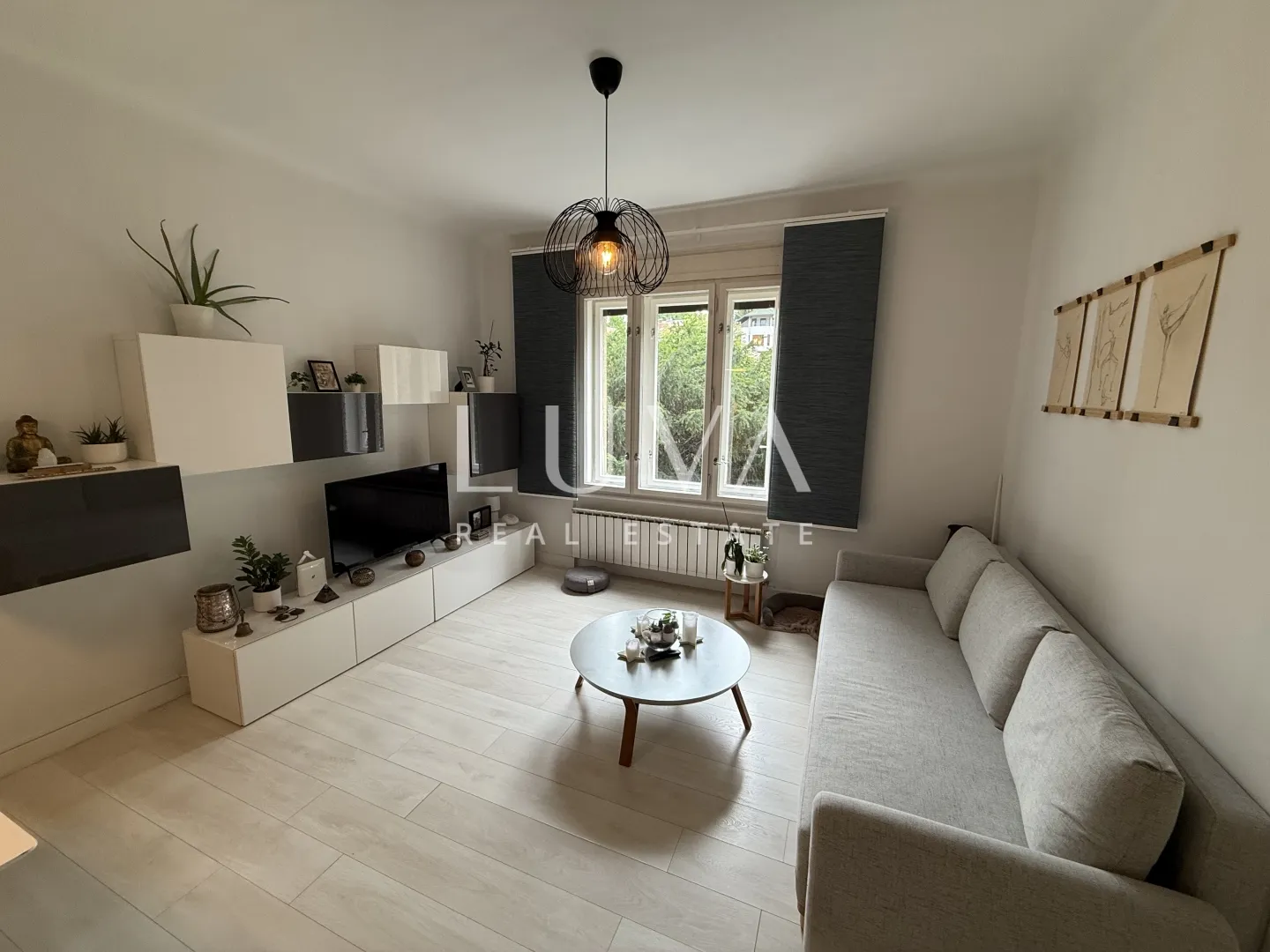 Zagreb, Medveščak, svjetli 3S stan s balkonom, 65 m²