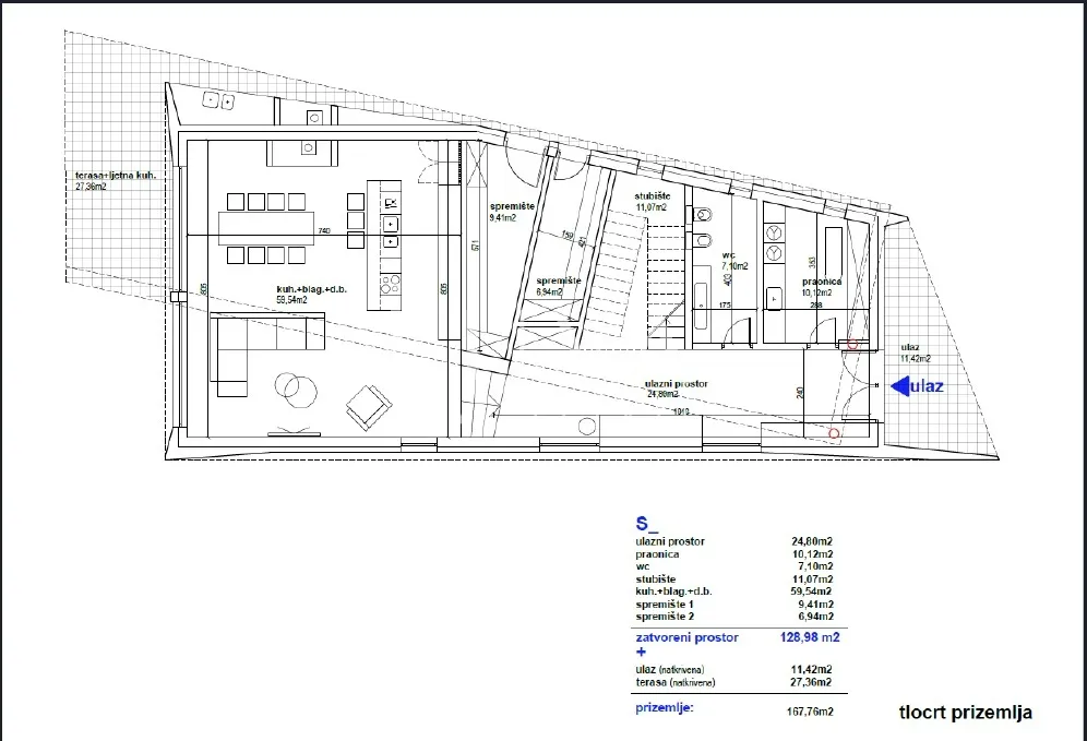 trogir, sevid, luksuzna vila 258m2, uz more na prodaju - slika 12