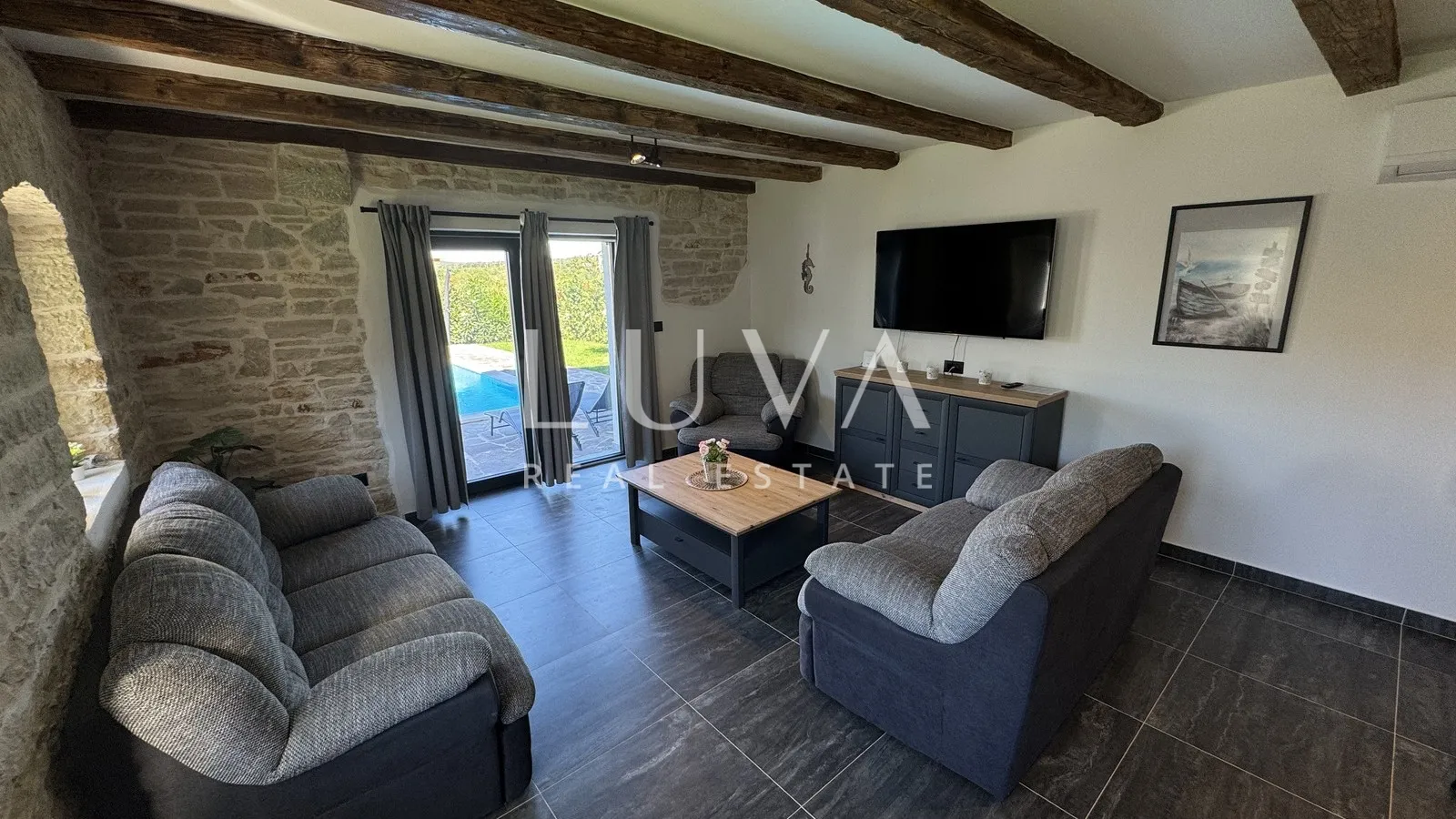istra, poreč, moderna kamena kuća s bazenom, 133 m2 - slika 3