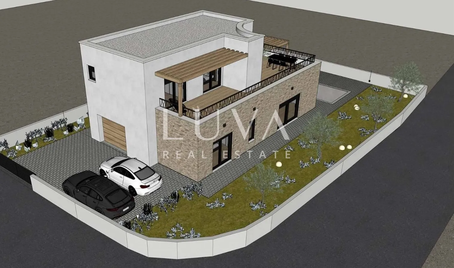 vodice, moderna kuća s bazenom, 176 m2 za prodaju - slika 3