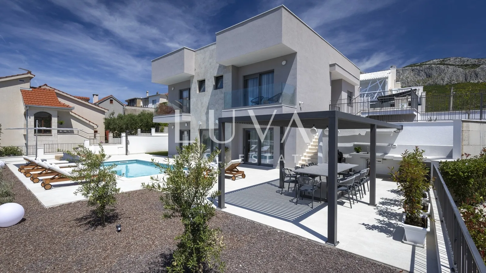 split, luksuzna vila s pogledom na more, 220 m2 za dugoročni najam - slika 8