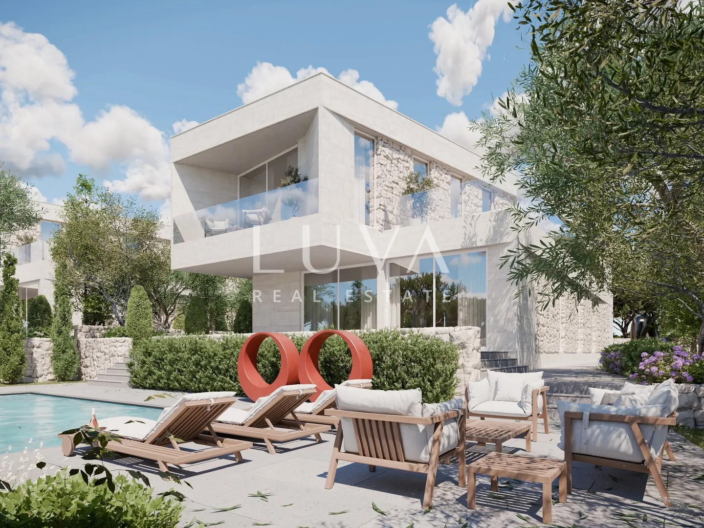 trogir, sevid, luksuzna vila 258m2, uz more na prodaju - slika 7