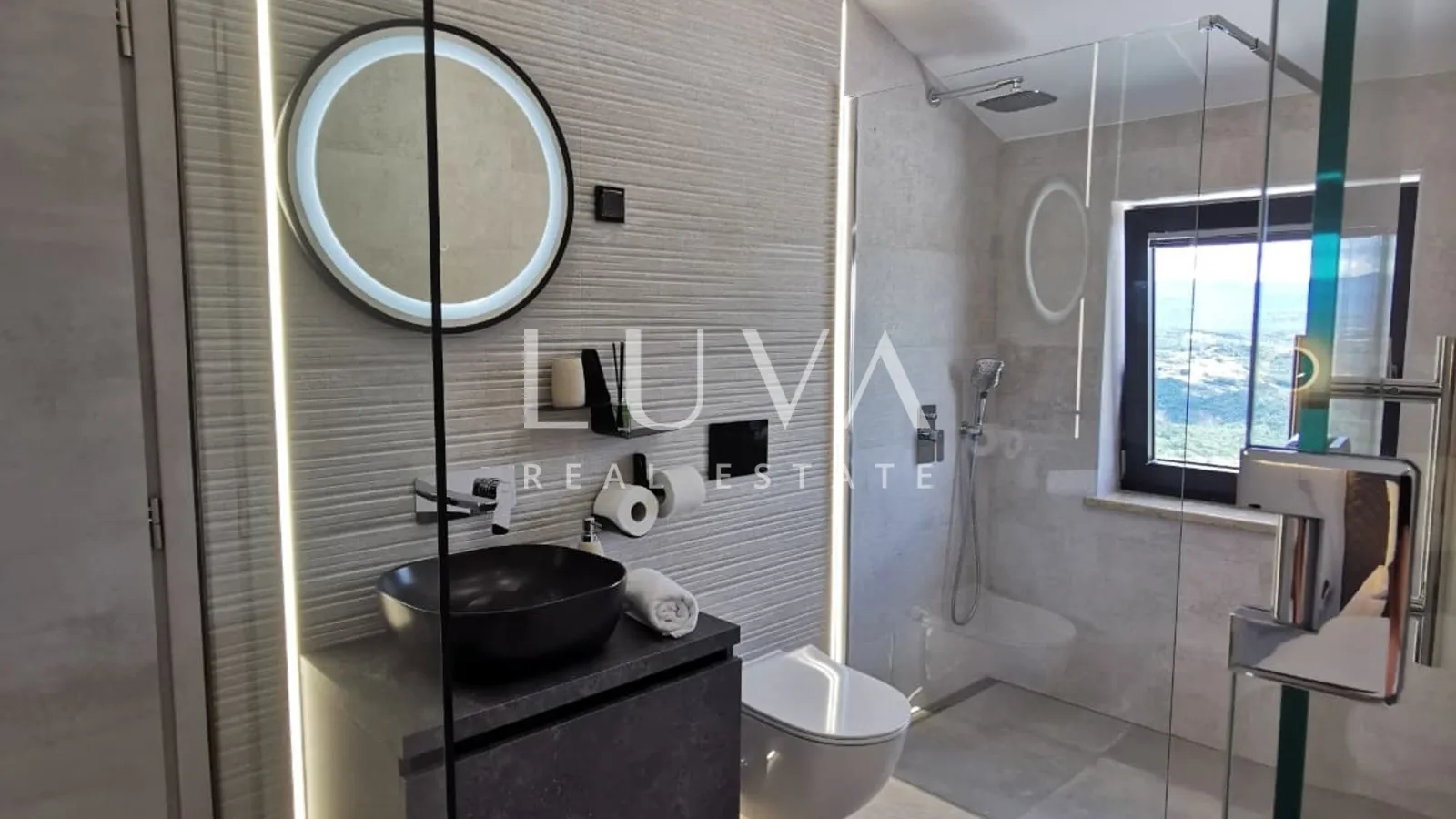 istra, vrh, moderna vila s jedinstvenim pogledom, 190 m2 - slika 9