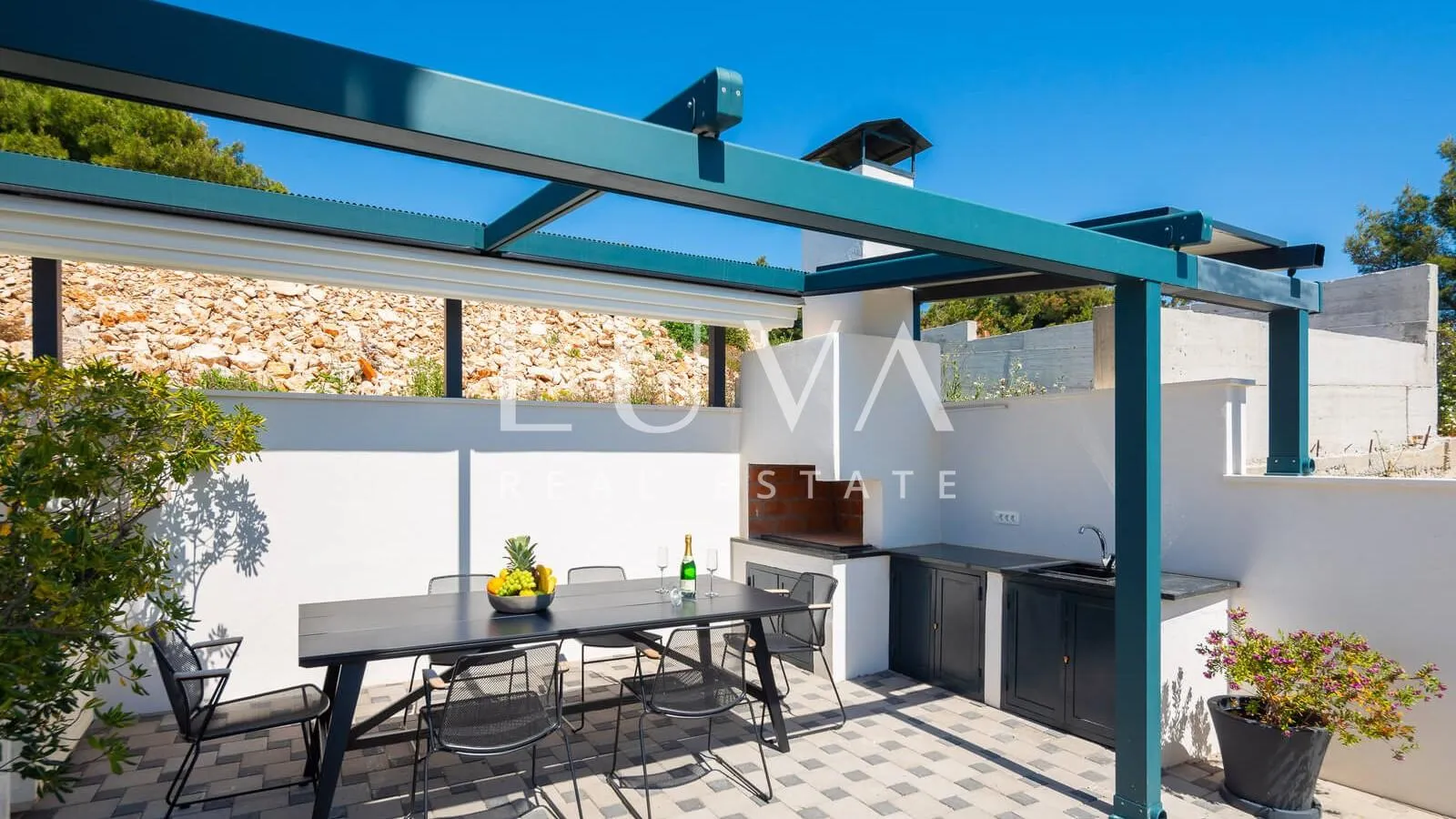 okrug gornji, čiovo, luksuzna vila s bazenom blizu mora na prodaju - slika 21