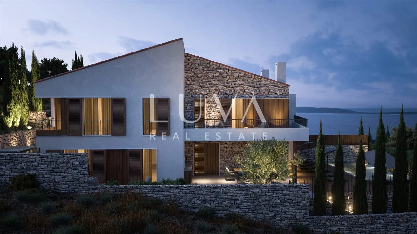 otok cres, martinšćica, luksuzna kuća s bazenom i predivnim pogledom na more, 267,48 m2 - slika 14