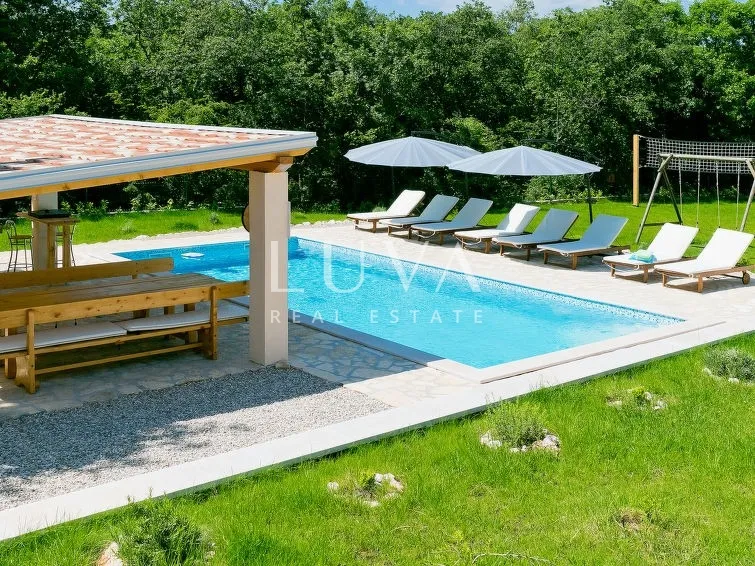 labin okolica, luksuzna kuća s bazenom na prodaju - slika 32